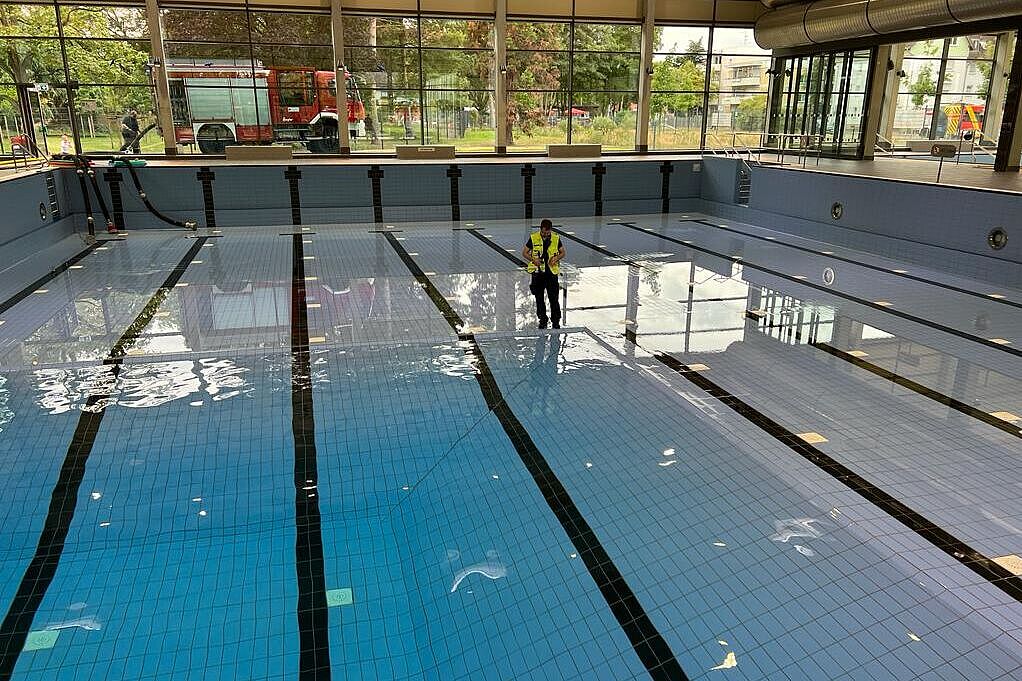 Grundreinigung: Stadtbad Sammys ab 12. Juli für drei Wochen geschlossen