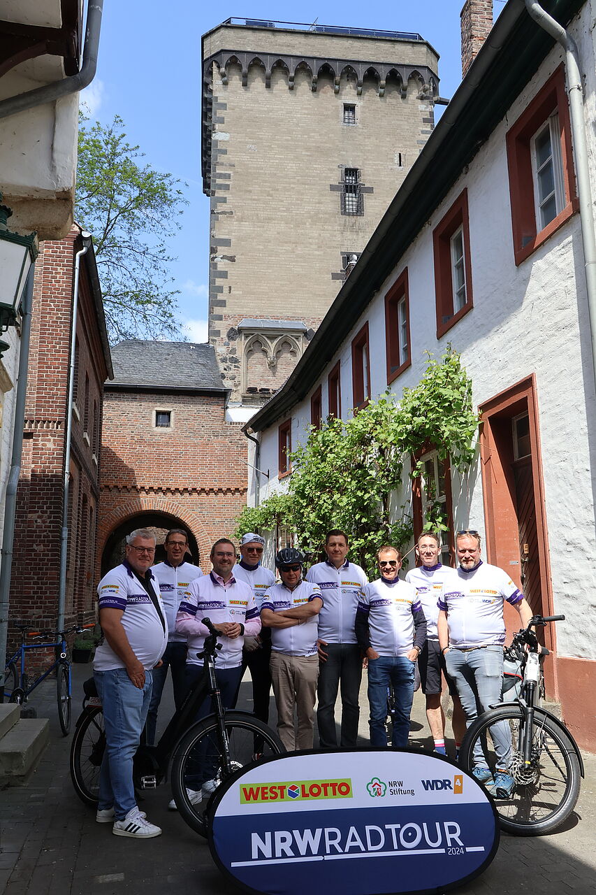 NRW-Radtour 2025 kommt am 19. Juli nach Zons